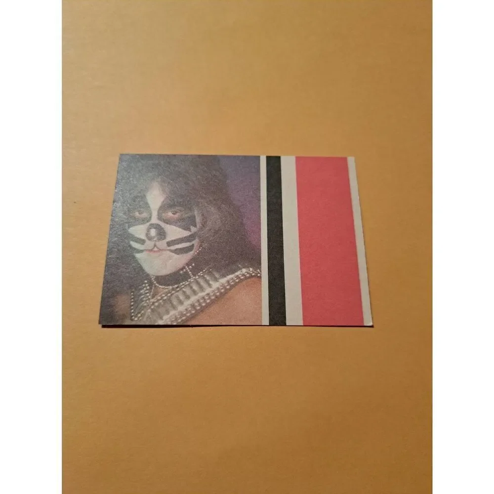 Vintage 1978 Aucoin Management AGRMT KISS Trading Card No 11 Collectible Rock